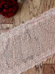 Load image into Gallery viewer, Pearl 7.5" Wide Stretch Lace