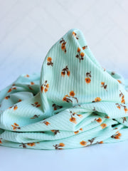 Load image into Gallery viewer, Lacey on Light Mint Yummy 4x2 Rib Knit