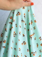 Load image into Gallery viewer, Lacey on Light Mint Yummy 4x2 Rib Knit