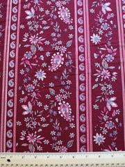 Load image into Gallery viewer, Empress on Burgundy Double Brushed Poly