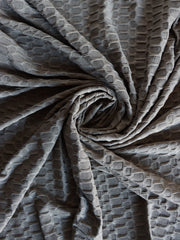 Load image into Gallery viewer, Light Heather Olive Honeycomb Knit