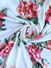 Load image into Gallery viewer, Haven on Ivory Double Brushed Poly