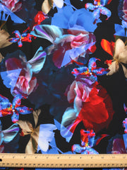 Load image into Gallery viewer, Floral Transformation Nylon Spandex Tricot