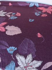 Load image into Gallery viewer, Estelle Floral on Violet French Terry