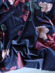 Load image into Gallery viewer, Estelle Floral on Navy French Terry