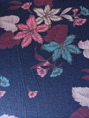 Load image into Gallery viewer, Estelle Floral on Navy French Terry