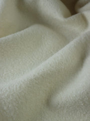 Load image into Gallery viewer, Cream Wool Boucle/French Terry Knit | By The Half Yard