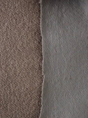 Load image into Gallery viewer, Taupe Wool Boucle/French Terry Knit | By The Half Yard