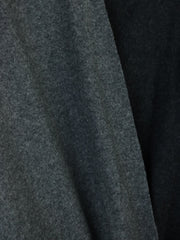 Load image into Gallery viewer, 2 Toned Charcoal & Heather Gray Oslo Double Knit Wool | By The Half Yard