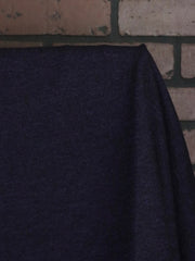 Load image into Gallery viewer, Heathered Dark Purple Bray Yarn Dyed Wool Knit | By The Half Yard