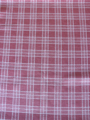 Load image into Gallery viewer, Rose & Ivory Plaid Yarn Dyed Jacquard Knit