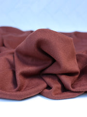 Load image into Gallery viewer, Teddy Bear Brown Versailles Brushed Hacci Sweater Knit