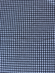 Load image into Gallery viewer, Black & White Mini Check Plaid Yarn Dyed Jacquard Knit