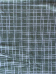 Load image into Gallery viewer, Lichen & Ivory Plaid Yarn Dyed Jacquard Knit