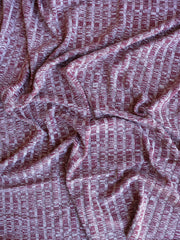 Load image into Gallery viewer, Marled Burgundy 9x4 Rib Knit