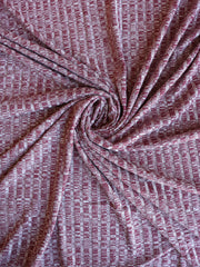 Load image into Gallery viewer, Marled Burgundy 9x4 Rib Knit