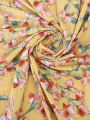 Load image into Gallery viewer, Willow on Yellow Yummy 8x3 Rib Knit