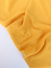 Load image into Gallery viewer, Mustard Brushed Waffle Sweater Knit