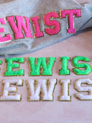 Load image into Gallery viewer, Chenille 'SEWIST' Iron-On