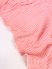 Load image into Gallery viewer, Dusty Pink Brushed Waffle Sweater Knit