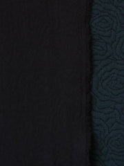 Load image into Gallery viewer, Petrol Vienna Rose Quilted Knit Wool | By The Half Yard