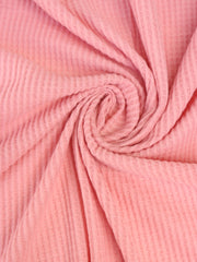 Load image into Gallery viewer, Dusty Pink Brushed Waffle Sweater Knit