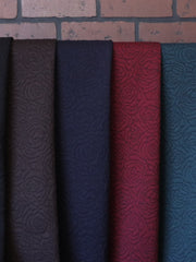 Load image into Gallery viewer, Cocoa Vienna Rose Quilted Knit Wool | By The Half Yard