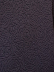 Load image into Gallery viewer, Cocoa Vienna Rose Quilted Knit Wool | By The Half Yard