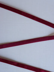 Load image into Gallery viewer, Wine Plush Back Satin Strap, Picot Elastic & Closures
