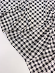 Load image into Gallery viewer, Ivory & Black Mini Gingham ITY