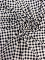 Load image into Gallery viewer, Ivory & Black Mini Gingham ITY