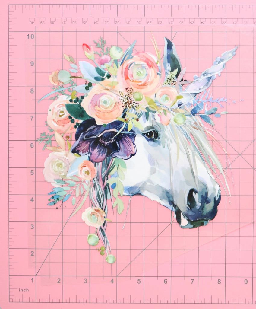 Large Watercolor Horse Heat Transfer, Iron-On | Surge Fabric Shop