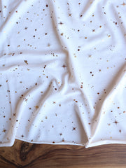 Load image into Gallery viewer, Cosmic Dust 2 Tone Foil on Beige French Terry