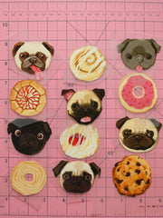 Load image into Gallery viewer, Do-Nut Pug Me Heat Transfer, Iron-On