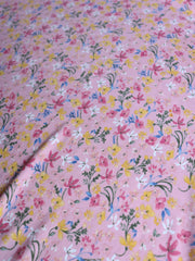 Load image into Gallery viewer, Alma on Pink Rose Double Brushed Poly