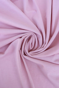 Dusty Pink Cotton Spandex French Terry