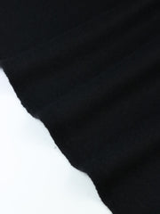 Load image into Gallery viewer, Black Moscow Brushed Wool Knit | By The Half Yard