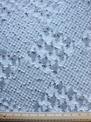 Load image into Gallery viewer, Ivory & Silver & Gold Houndstooth Metallic Special Occasion Sweater Knit