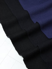 Load image into Gallery viewer, Navy Moscow Brushed Wool Knit | By The Half Yard