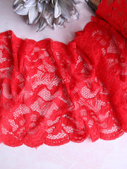 Load image into Gallery viewer, Ladybug 9" Wide Stretch Lace