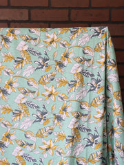 Load image into Gallery viewer, Flora & Fauna on Mint 100% Cotton Jersey