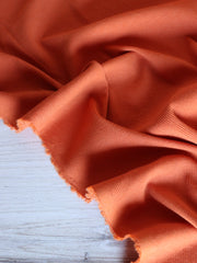 Load image into Gallery viewer, Rust Vaeroy 2x1 Rib Knit