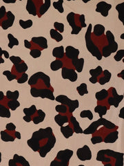 Load image into Gallery viewer, Cheetah on Beige 100% Silk Jersey