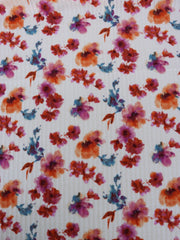 Load image into Gallery viewer, Claudia on Sand Pointelle Rib Knit