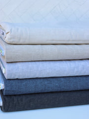 Load image into Gallery viewer, Black | Hemptex Chambray | Robert Kaufman