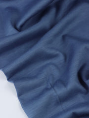 Load image into Gallery viewer, NY Blue Kerry 100% Superwash Wool Jersey Knit | By The Half Yard