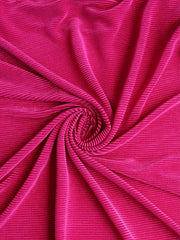Load image into Gallery viewer, Berry Pink Pleated Knit