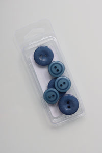 Denim | 5/8" & 3/4" Snack Packs | Just Another Button Company