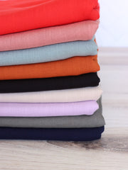 Load image into Gallery viewer, Red Coral Montego Slub Stretch Woven