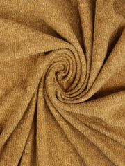 Load image into Gallery viewer, Dark Mustard Brushed 2x1 Ribbed Sweater Knit